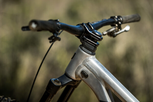 Propain Tyee aluminium cable routing